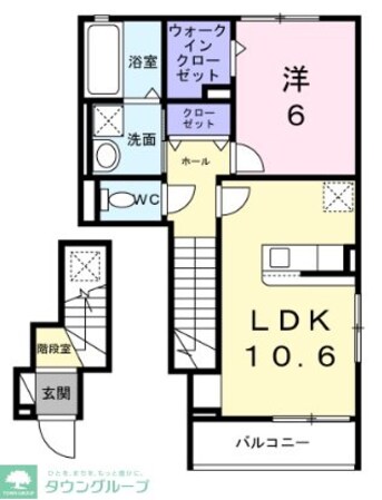 ドルチェビータ IIIの物件間取画像